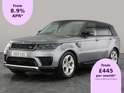 Grey Used 2019 Land Rover Range Rover Sport HSE SUV | £26,384 (Good price)