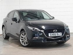 Black Used 2017 Mazda 3 Inclusive Hatchback | £9,498 (Fair price)
