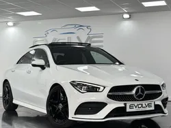 White Used 2021 Mercedes CLA180 AMG Line Premium Plus Sedan | £20,495 (Fair price)