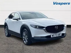 White Used 2023 Mazda CX-30 Exclusive-Line SUV | £18,650 (Fair price)