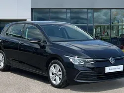 Deep black pearlescent Used 2022 VW Golf VIII Life Hatchback | £16,818 (Good price)