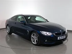 Blue Used 2015 BMW 420 Sport Line Coupe | £8,000 (Fair price)