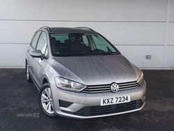 Silver Used 2017 VW Golf Sportsvan SE MPV | £7,995 (Fair price)