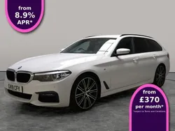 White Used 2019 BMW 530 M Sport Estate | £23,367 (Good price)
