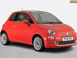 Pink Used 2019 Fiat 500 Lounge Hatchback | £7,895 (Fair price)