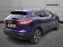 Blue Used 2017 Nissan Qashqai S SUV | £8,995 (Good price)