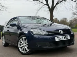 Blue Used 2013 VW Golf Cabriolet SE Cabriolet | £3,400 (Good price)