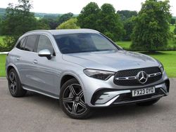 Hightech silver metallic Used 2023 Mercedes GLC300 AMG Line Premium SUV | £39,995 (Expensive)