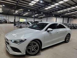 White Used 2020 Mercedes CLA180 AMG line Sedan | £20,260 (Super price)