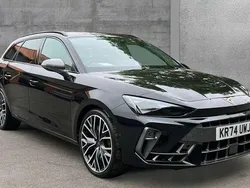 Midnight black Used 2024 Cupra Leon VZ2 Estate | £33,290