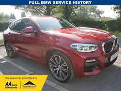 Red Used 2018 BMW X4 M Sport SUV | £19,999 (Expensive)