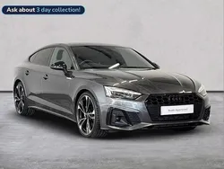 Grey Used 2022 Audi A5 Sportback Black Edition Hatchback | £30,465 (Expensive)