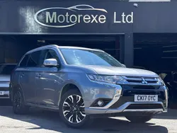 Grey Used 2017 Mitsubishi Outlander P-HEV Estate | £9,750 (Fair price)