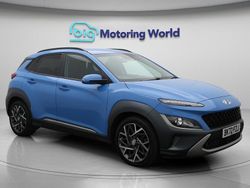 Blue Used 2022 Hyundai Kona Premium SUV | £16,200 (Fair price)