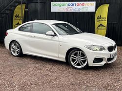 White Used 2016 BMW 218 M Sport Coupe | £5,950 (Fair price)