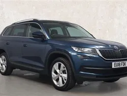 Blue Used 2018 Skoda Kodiaq SUV | £19,908 (Good price)