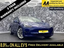 Blue Used 2021 Tesla Model 3 Sedan | £19,695 (Fair price)
