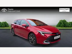 Red Used 2024 Toyota Corolla Estate | £27,413 (Expensive)