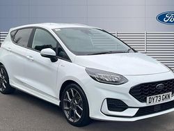 White Used 2023 Ford Fiesta ST-Line Hatchback | £14,379 (Fair price)