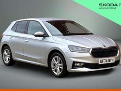 Brilliant silver metallic Used 2024 Skoda Fabia SE L Hatchback | £18,600 (Fair price)