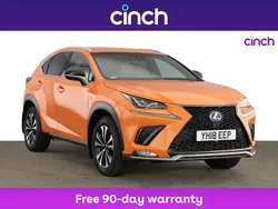Orange Used 2018 Lexus NX300h Sport Line SUV | £19,149 (Good price)