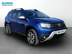 Blue Used 2022 Dacia Duster Prestige SUV | £15,201 (Fair price)