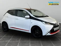 White Used 2017 Toyota Aygo x-press Hatchback | £6,695 (Fair price)