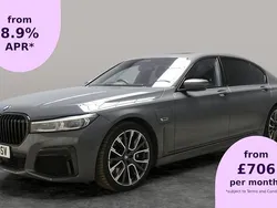 Grey Used 2022 BMW 745e M Sport Sedan | £39,384 (Expensive)