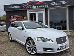White Used 2014 Jaguar XF Portfolio Estate | £7,995 (Expensive)