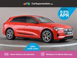 Red Used 2019 Audi e-tron Advanced SUV | £28,197 (Expensive)
