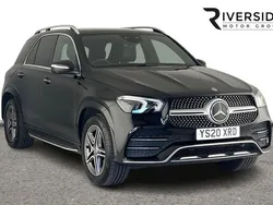 Black Used 2020 Mercedes GLE300 AMG line SUV | £38,690 (Fair price)