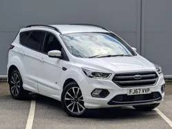 White Used 2017 Ford Kuga ST-Line SUV | £12,495 (Expensive)