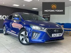 Blue Used 2020 Hyundai Ioniq Premium SE Sedan | £12,490 (Fair price)