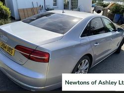 Silver Used 2014 Audi A8 Sport Sedan | £22,495