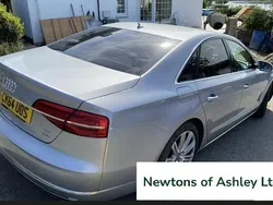 Silver Used 2014 Audi A8 Sport Sedan | £22,495