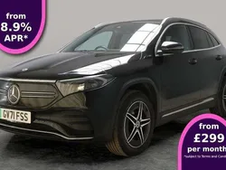 Black Used 2022 Mercedes EQA250 AMG line SUV | £21,154 (Fair price)