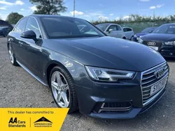 Grey Used 2017 Audi A4 S-Line Sedan | £9,195 (Good price)