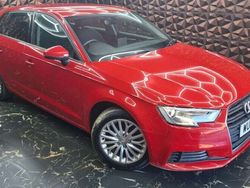 Red Used 2018 Audi A3 Sportback Advanced Hatchback | £8,399 (Good price)