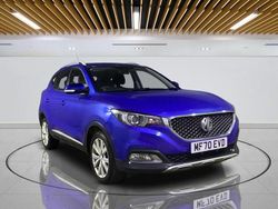 Blue Used 2020 MG ZS Excite Sedan | £11,099 (Fair price)