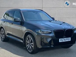 Sophisto grey xirallic Used 2024 BMW X3 M Sport SUV | £43,486 (Fair price)