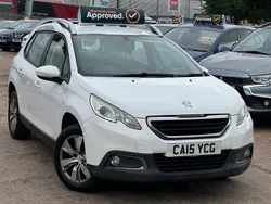 White Used 2015 Peugeot 2008 Active SUV | £3,475 (Good price)