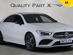 White Used 2022 Mercedes CLA200 Executive Coupe | £21,179 (Fair price)