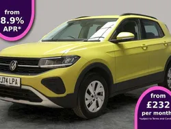 Yellow Used 2024 VW T-Cross Life SUV | £17,573