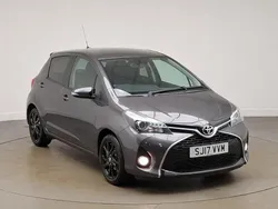 Grey Used 2017 Toyota Yaris Design Hatchback | £7,998 (Fair price)