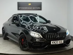 Black Used 2020 Mercedes C63 AMG Premium Plus Coupe | £49,999 (Expensive)