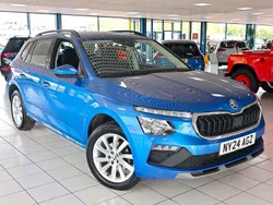 Energy blue Used 2024 Skoda Kamiq SE SUV | £19,389 (Fair price)