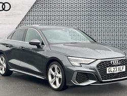 Grey Used 2023 Audi A3 S-Line Sedan | £21,703 (Good price)