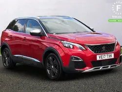 Red Used 2017 Peugeot 3008 GTi Hatchback | £13,599