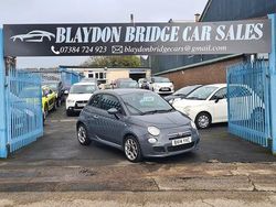 Grey Used 2014 Fiat 500 S Hatchback | £2,399 (Expensive)