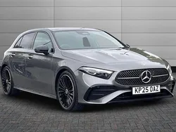 Mountain grey Used 2025 Mercedes A180 AMG Line Premium Plus Hatchback | £29,490